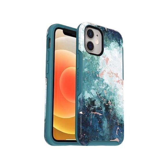 OtterBox Symmetry Series Blue Seas The Day Case For Apple iPhone 12 Mini… - Picture 4 of 8